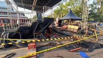 Petaka Selebrasi Lempar Kaus Berujung Robohnya Tribun Kejurnas Drift di Purwokerto