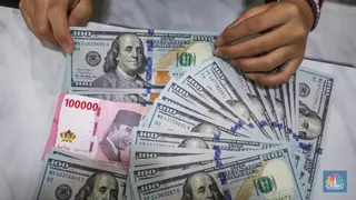 Rupiah Lanjut Melemah ke Rp18.055 per Dolar AS di Tengah Masa Transisi Kepemimpinan Bank Indonesia