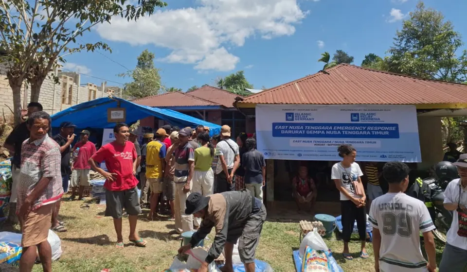 Islamic Relief Indonesia Salurkan Bantuan untuk Penyintas Gempa di Manggarai NTT