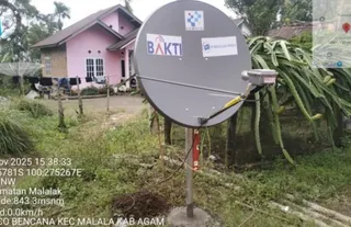 Komdigi Sediakan 10 Titik Internet Satelit Satria-1 di Wilayah Banjir Sumatra