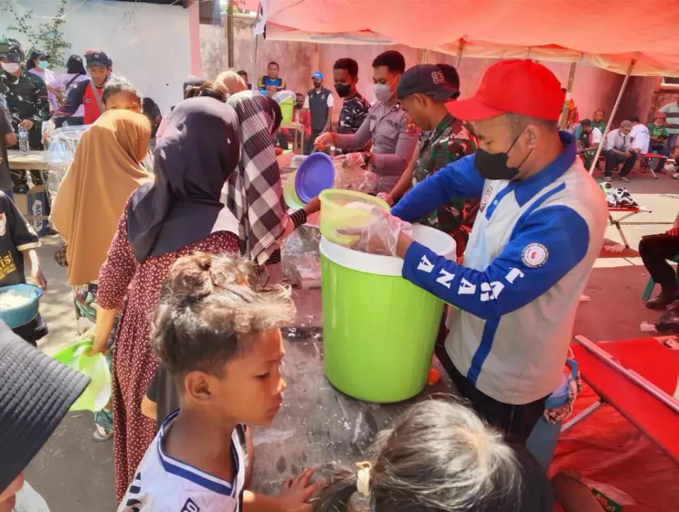 Kemensos Sediakan Dapur Umum dan Fasilitas Pengungsian bagi Korban Gempa di Sikka