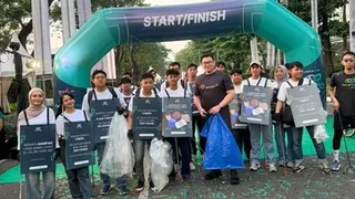 Langkah Nyata ANTAM Tekan Emisi Karbon Lewat Jalan Santai Nirsampah
