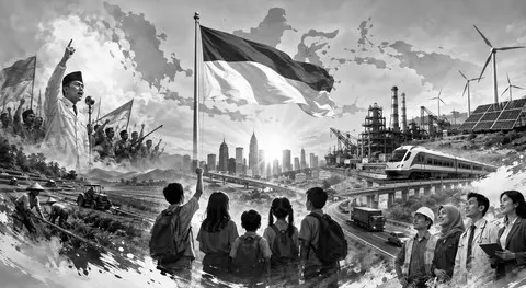 Menuju 81 Tahun Kemerdekaan, Ekonomi Tumbuh 5,11 Persen dan Angka Kemiskinan Indonesia Turun