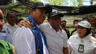 Mentan Amran Tinjau Alor Usai Terima Aspirasi Mahasiswa Undip Soal Distribusi Pangan