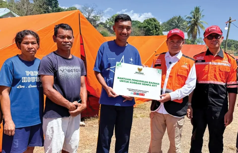 Baznas Siapkan 1.000 Beasiswa untuk Mahasiswa Terdampak Gempa NTT