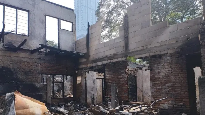 Tiga Rumah dan Lima Motor Ludes Terbakar di Kebon Melati Jakarta Pusat