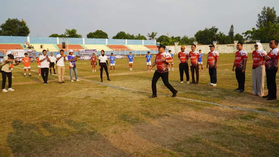 Pemkot Tegal Galang Dana untuk Korban Gempa NTT di Turnamen Sepak Bola