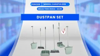 Dustpan Set Harga Miring di Transmart Full Day Sale, Cuma Rp 67.920