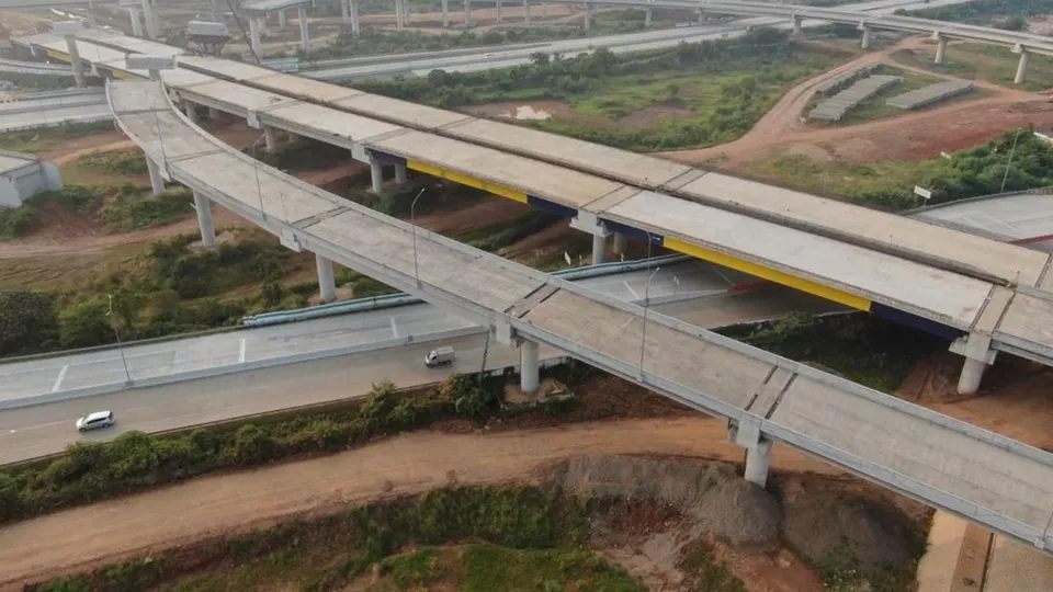 Progres Pembangunan Tol Jakarta-Cikampek II Selatan Paket 2A Capai 85,20 Persen