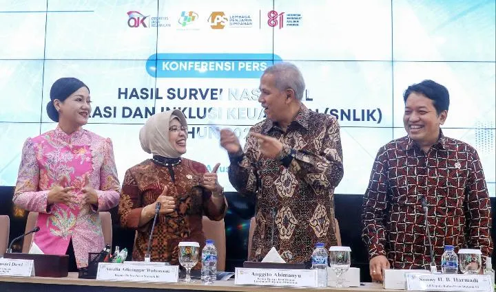 SNLIK 2026, Literasi Keuangan Naik 2,93 Persen, Inklusi Capai 93,61 Persen