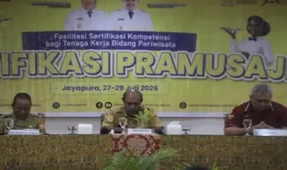 Pemkot Jayapura Pacu Sertifikasi Kompetensi SDM Pariwisata untuk Masyarakat Asli Papua