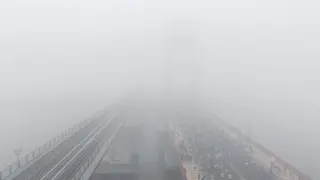 Kabut Asap Karhutla Selimuti Palembang, Kualitas Udara Masuk Kategori Berbahaya