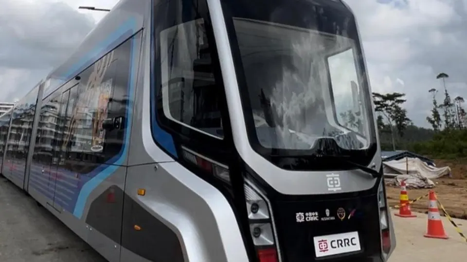 Jadwal dan Rute Uji Coba Trem Otonom di Ibu Kota Nusantara