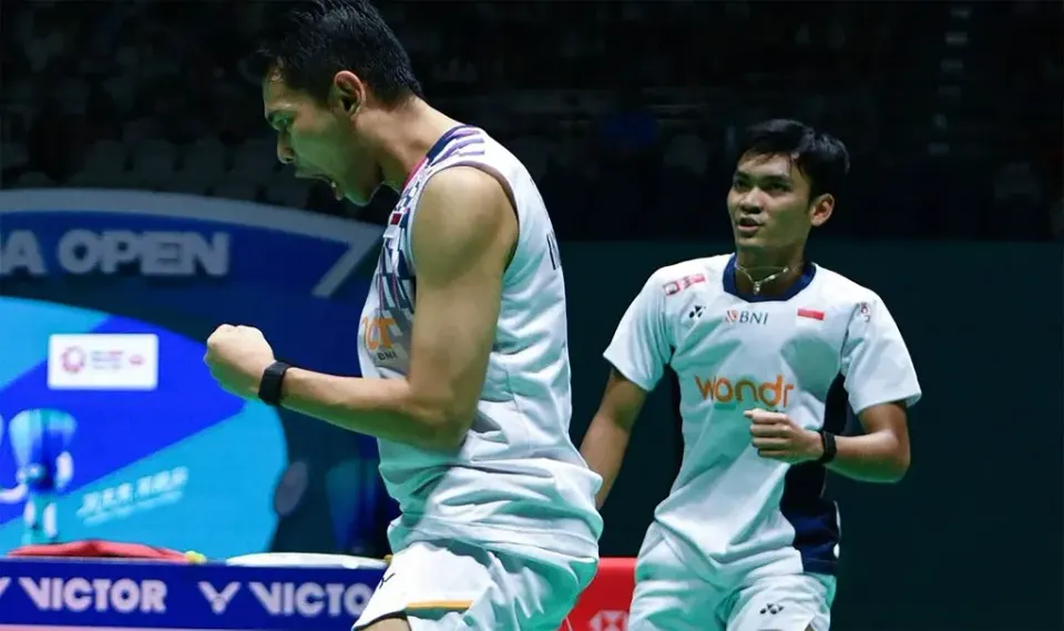 Fajar dan Fikri Pertahankan Gelar Juara di China Open 2026
