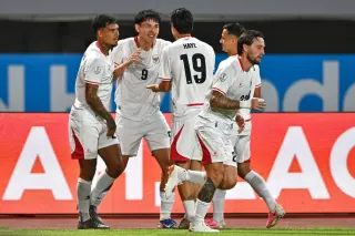 Hattrick Mitchell Baker Hiasi Pesta Gol Timnas Indonesia di Pakansari