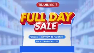 Buruan! Harga Elektronik di Transmart Anjlok Hari Ini, Diskon 50 Persen Plus Tambahan 20 Persen